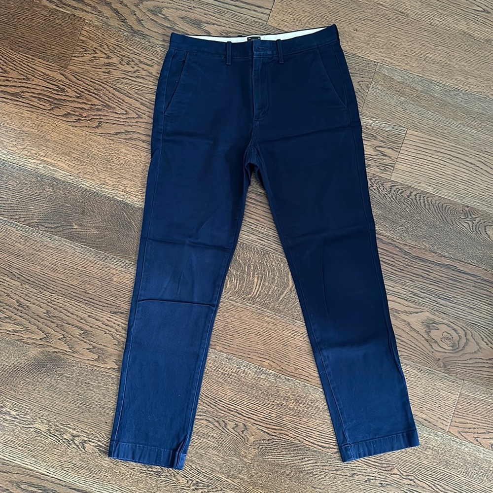 JCrew Mens 770 Navy Pants